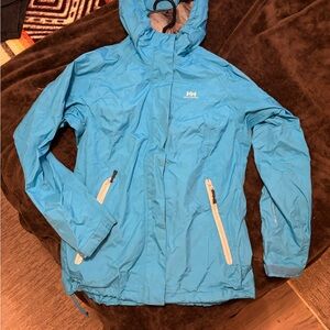 Helly Hansen Light Blue Outdoor Jacket